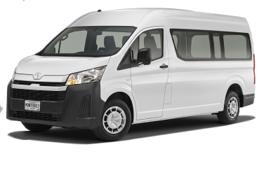 TOYOTA HIACE Camioneta Toyota Hiace color blanco